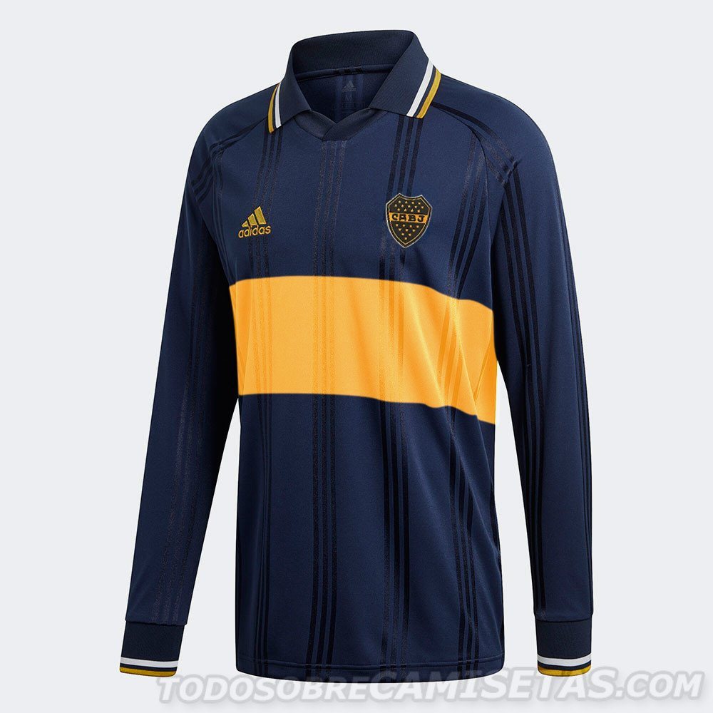 midnight Contribution Ooze Amazing Adidas Boca Juniors & River Plate Retro Long-Sleeve Concept Jerseys  - Footy Headlines