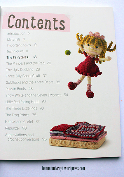fairy tale crochet pattern book contents