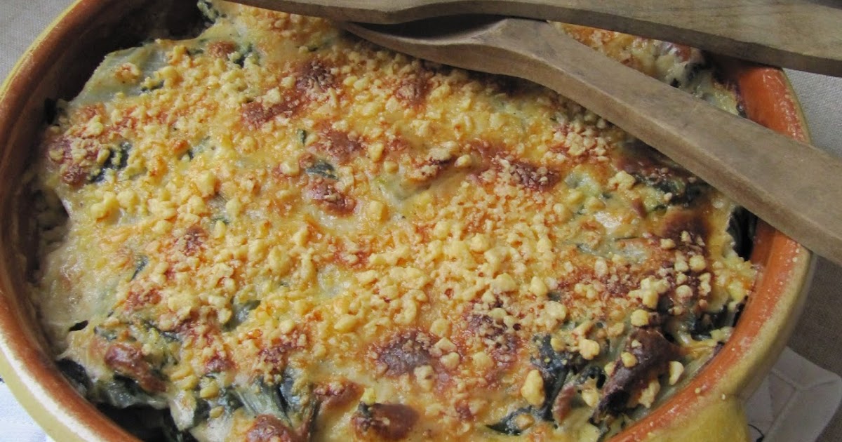 La cuisine d'ici et d'ISCA: Gratin de blettes à la Béchamel