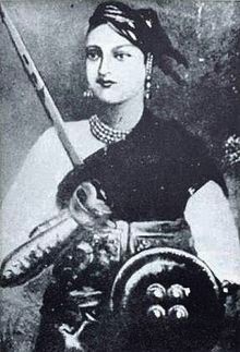 Rani Jhansi on 17th June 1858
