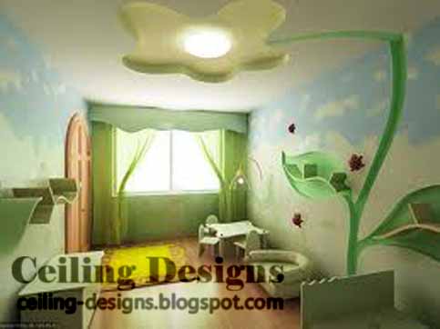 Modern Kids Room Gypsum Ceilings Designs Interior Design Ideas