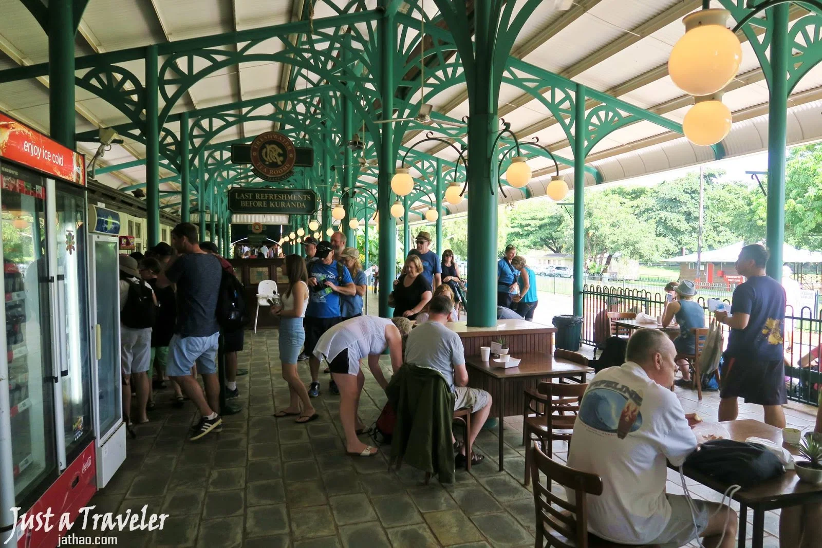 凱恩斯-庫蘭達-庫蘭達交通-清水站-庫蘭達觀光火車-自由行-旅遊-澳洲-Cairns-Kuranda-Scenic-Railway-Freshwater-Travel-Tourist-Attraction-Australia