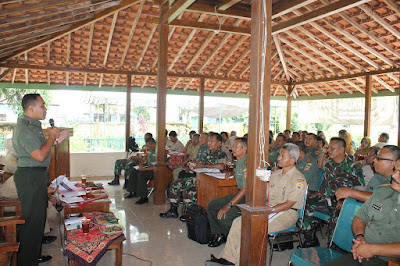 DANDIM RAKOOR PAJALE DI DINAS KETAPANG