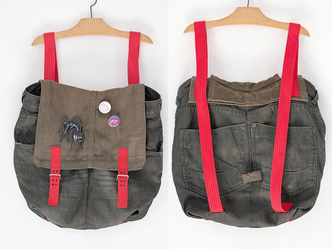 bike pannier backpack