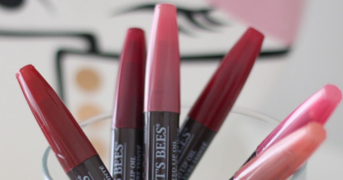 Burt's Bees Tinted Lip Oil Swatches TfDiaries