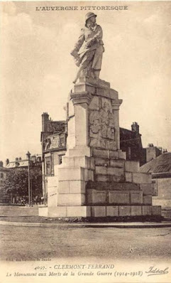 CPA monuments aux Morts du Puy-de-Dôme, Clermont-Ferrand