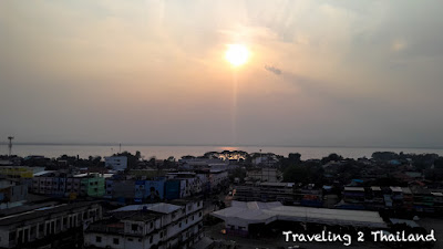 Sunset over Phayao, North Thailand
