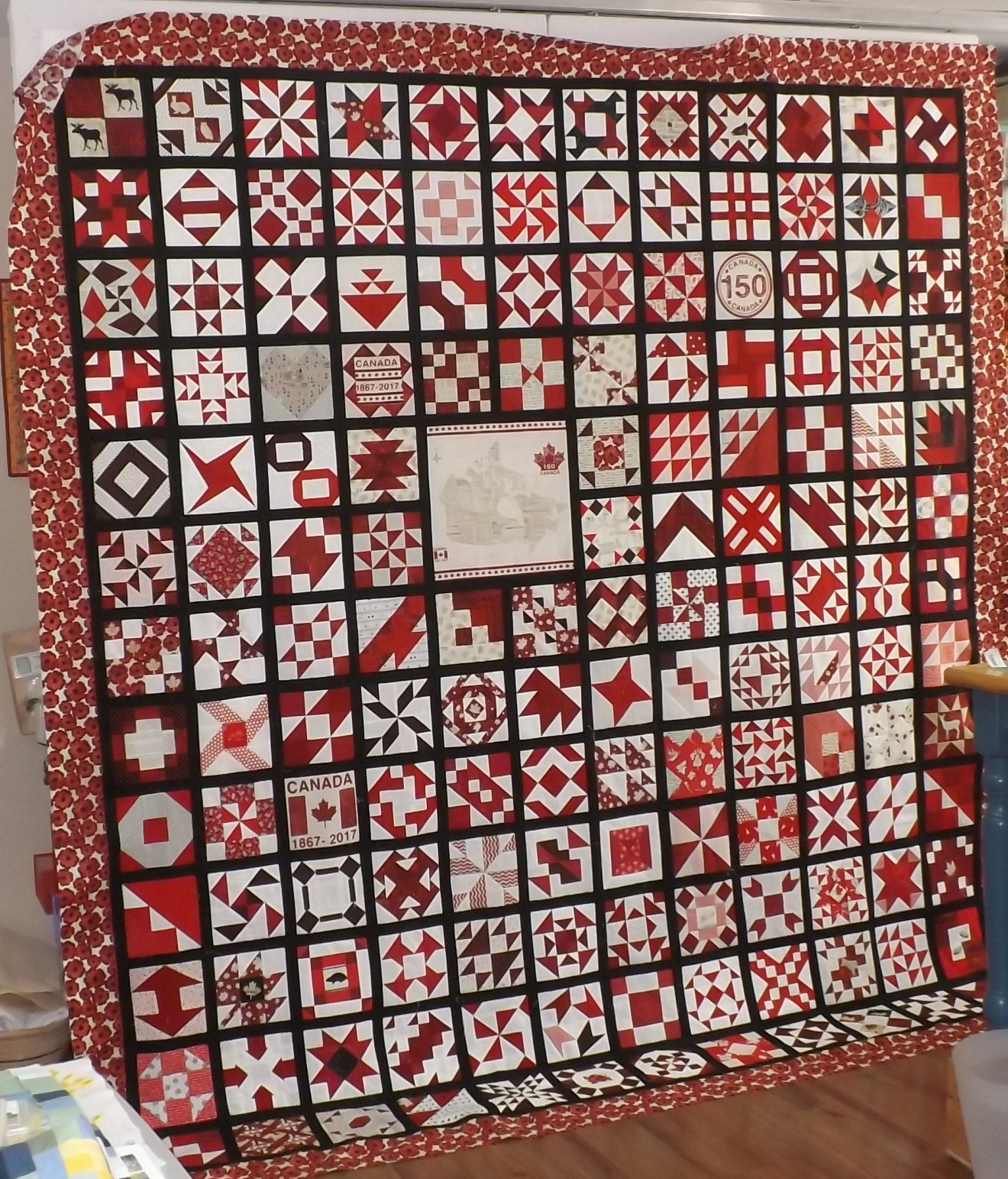 Treadle Quilts Canada 150 Quilt Finish