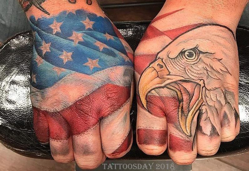 51 Amazing Us Flag Tattoos