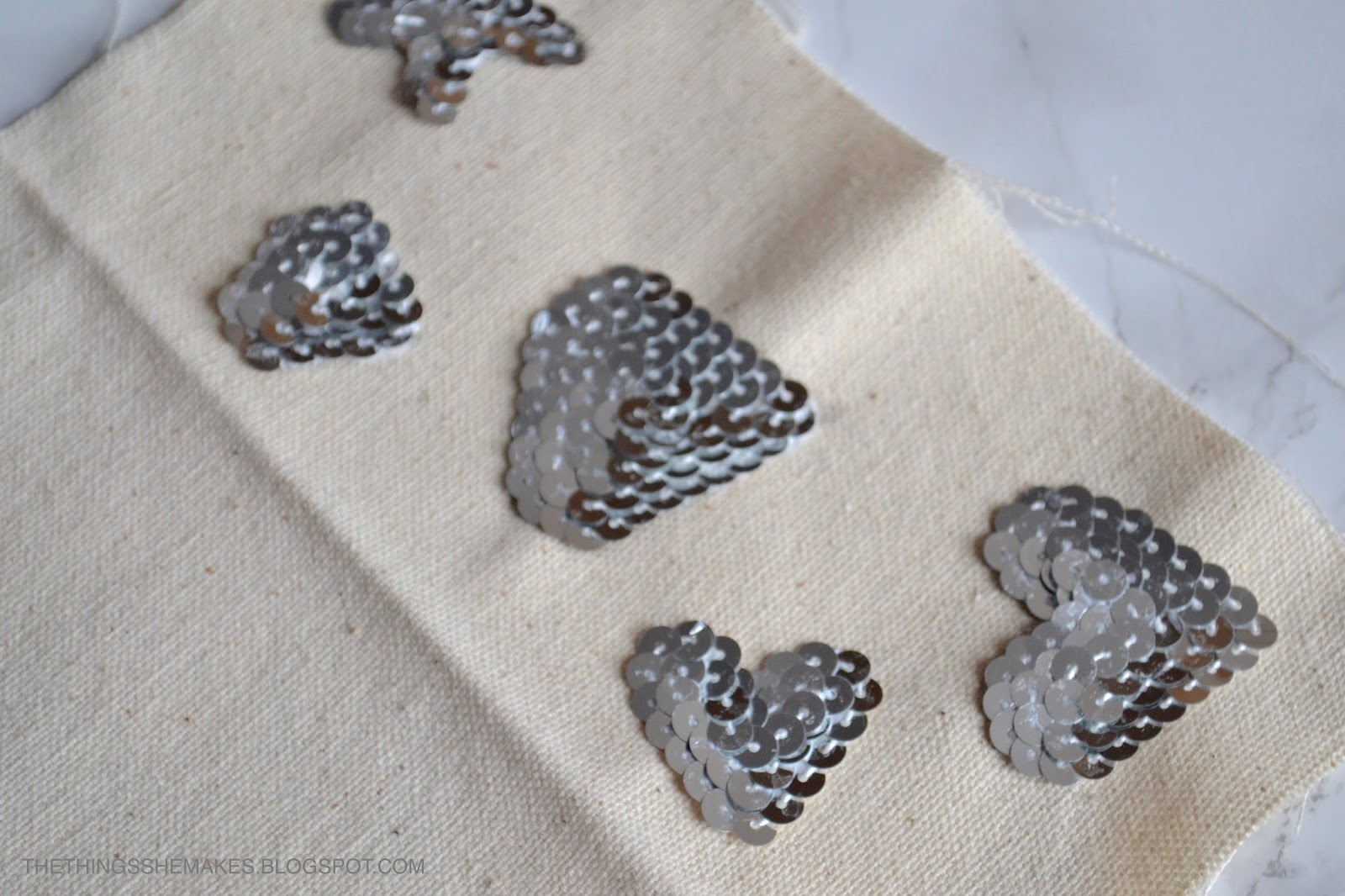 DIY Accessories Sequin Patches The Things She Makes