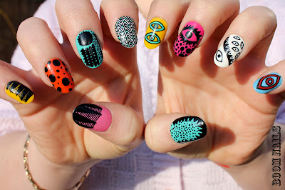 MY OWN KUSAMA NAILS