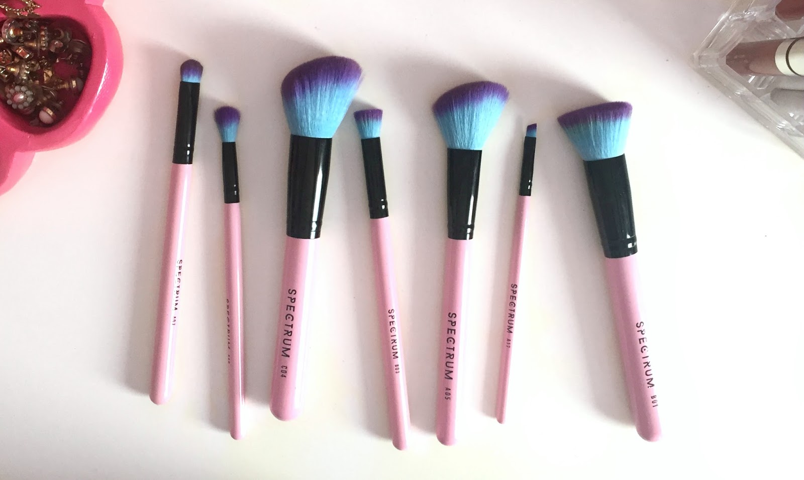 some kinda pink these spectrum makeup brushes are affordable magic