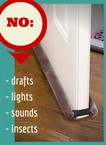 draft stopper for doors home depot