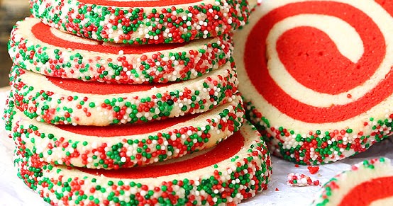Christmas Pinwheel Sugar Cookies With Video