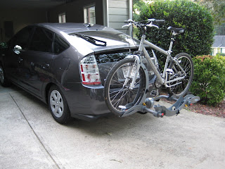 Bike rack hitch