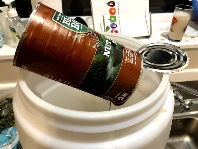 getting malt from the tin can