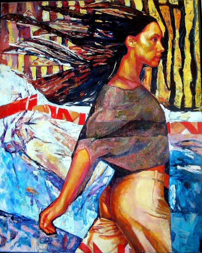 Греческий художник. Papoulia Smaragda Греческий художник. Papoulia Smaragda