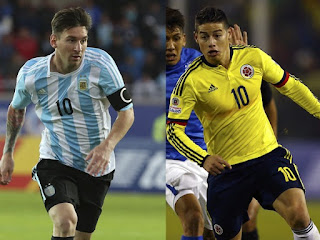 Argentina vs Colombia en cuartos de final, Copa América 2015