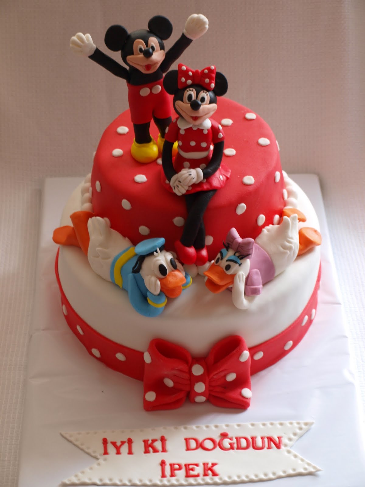 PASTA EVİM MİCKEY VE MINNIE MOUSE PASTASI1
