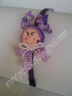 diadema morada diadema morada