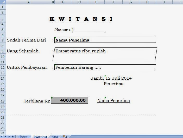 Download Kwitansi Home Credit All About Home