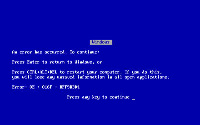 Blue Screen Windows 7
