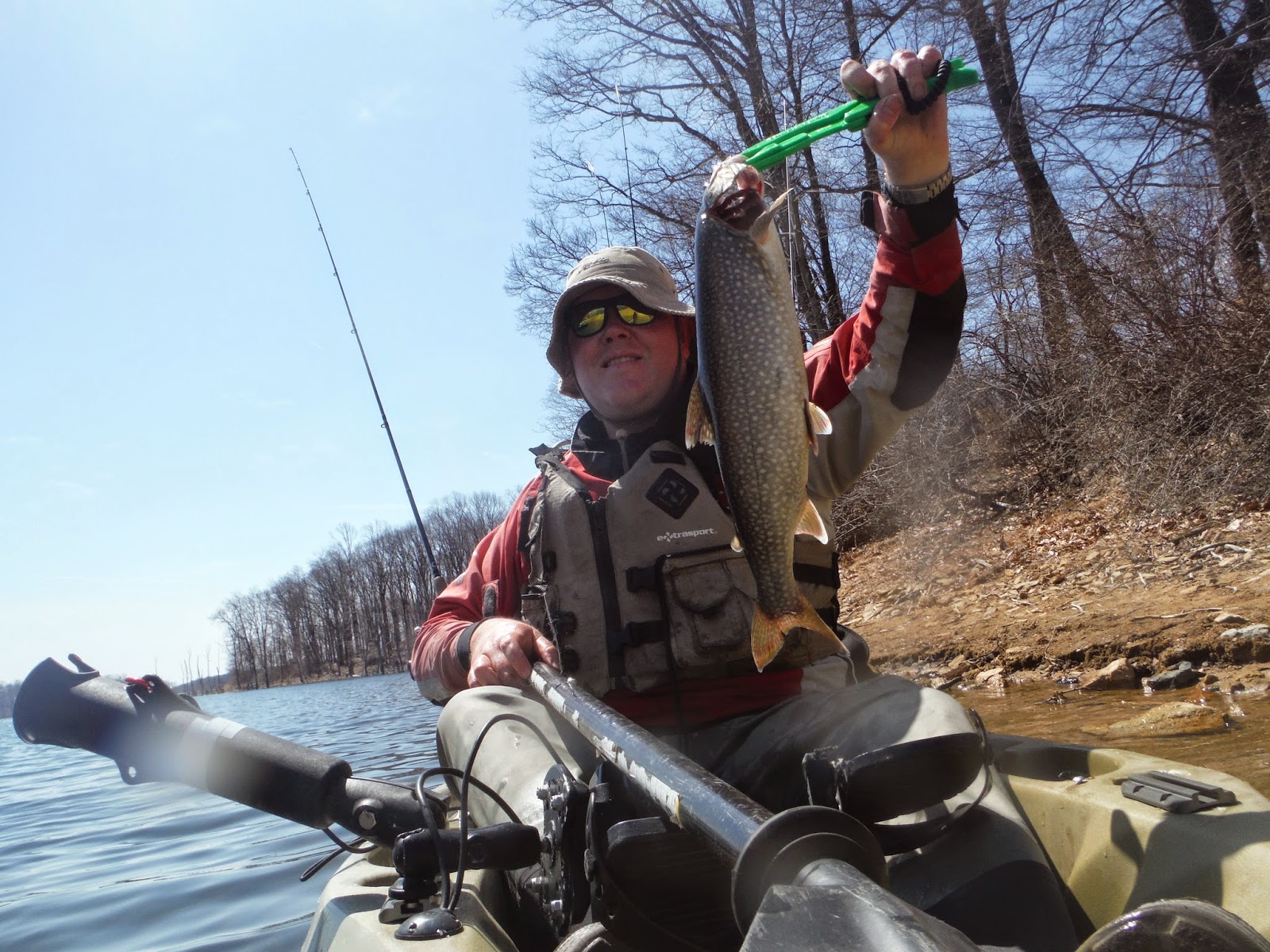 Long Island Kayak Angler Kayak Fishing Merrill Creek Reservoir Lake
