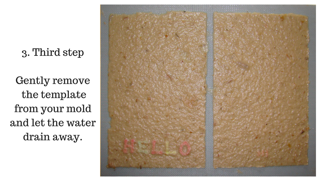 How to create watermarks in your handmade paper