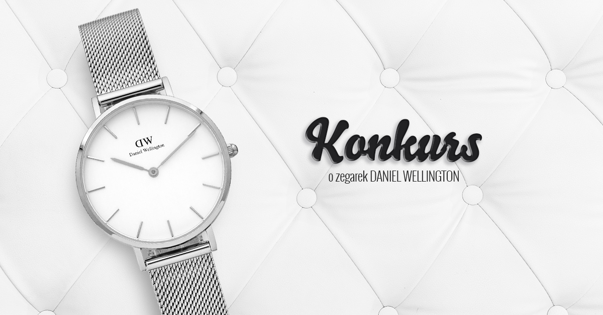 Wygraj zegarek Daniel Wellington damski, srebrny model DW00100164 Konkurs