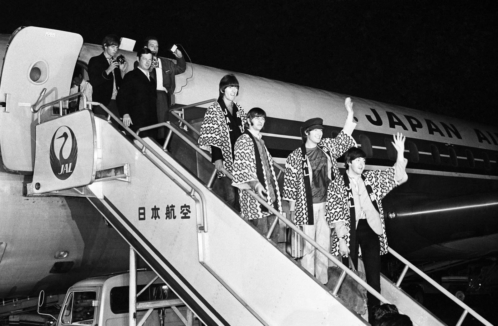 Meet the Beatles for Real: We've arrived in Japan!