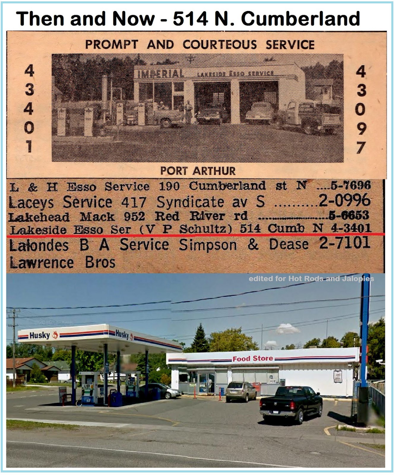 HOT RODS and JALOPIES 39 Then and Now photos of our home towns of Fort