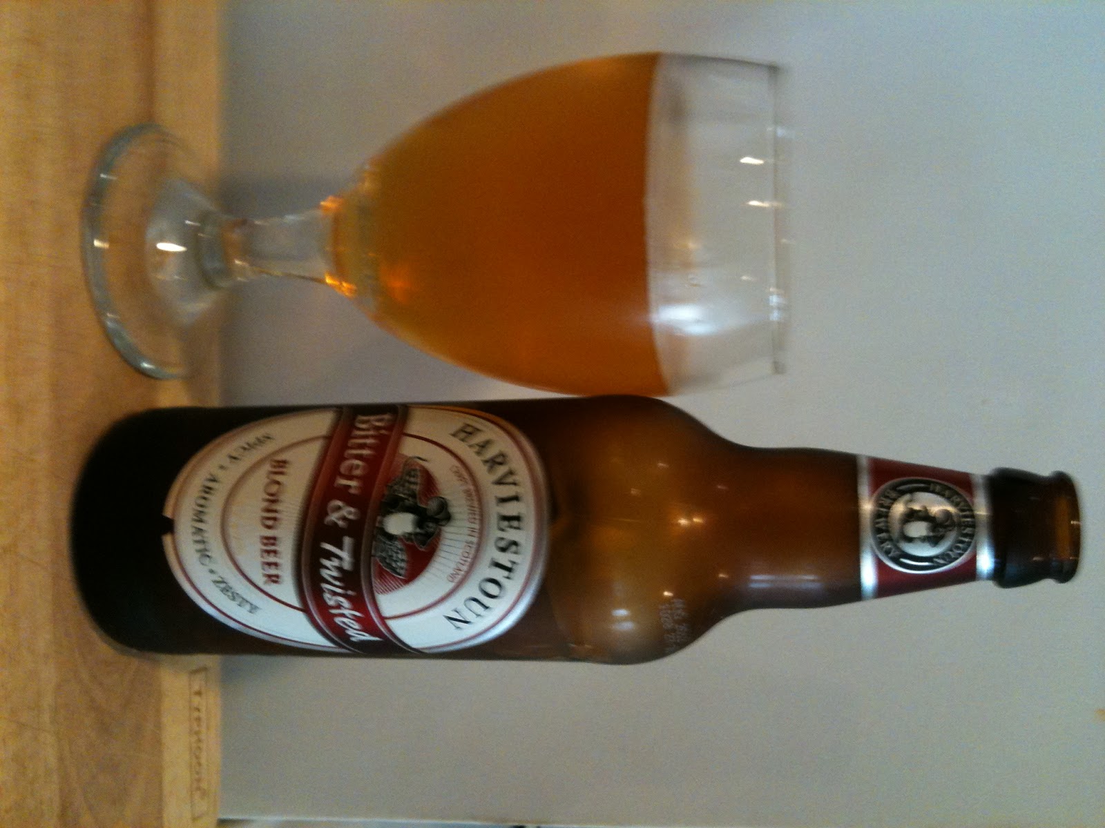 Diary of a Beer Drinker Beer 287 Harviestoun Bitter and Twisted (3.5