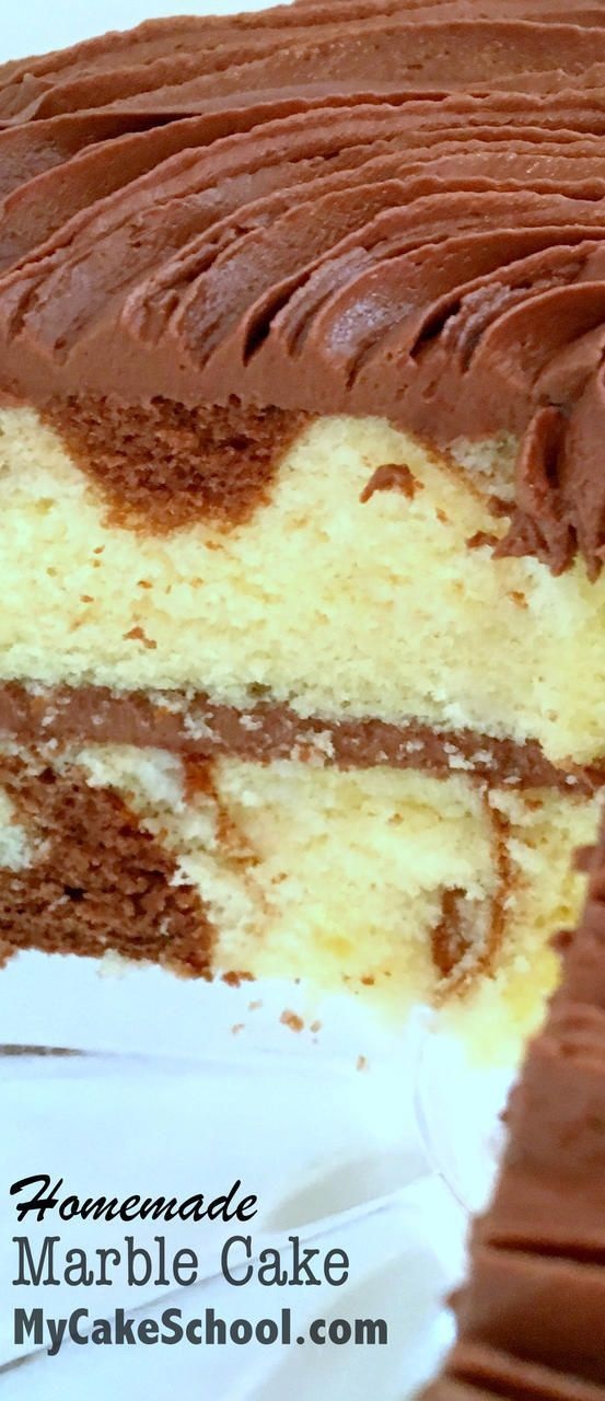 Marble Cake from Scratch