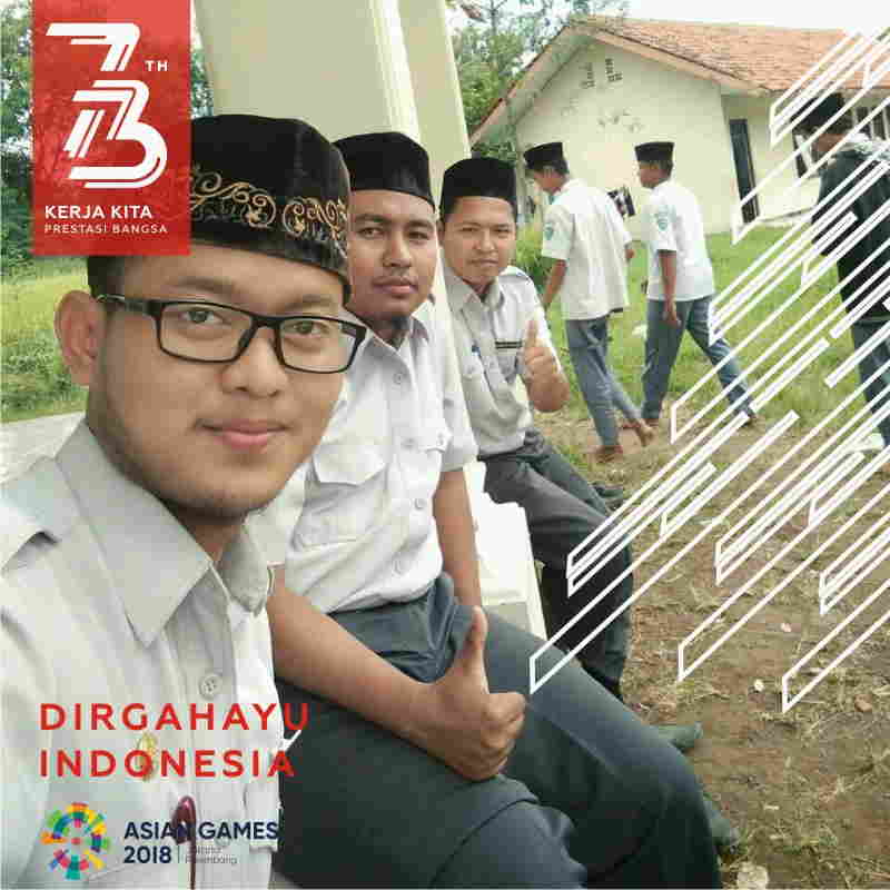 Bingkai Foto Profil HUT RI Ke73 Tahun 2018 Ayo Madrasah