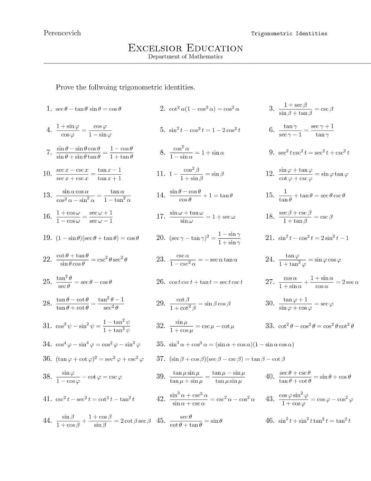 trigonometry-worksheet-kuta