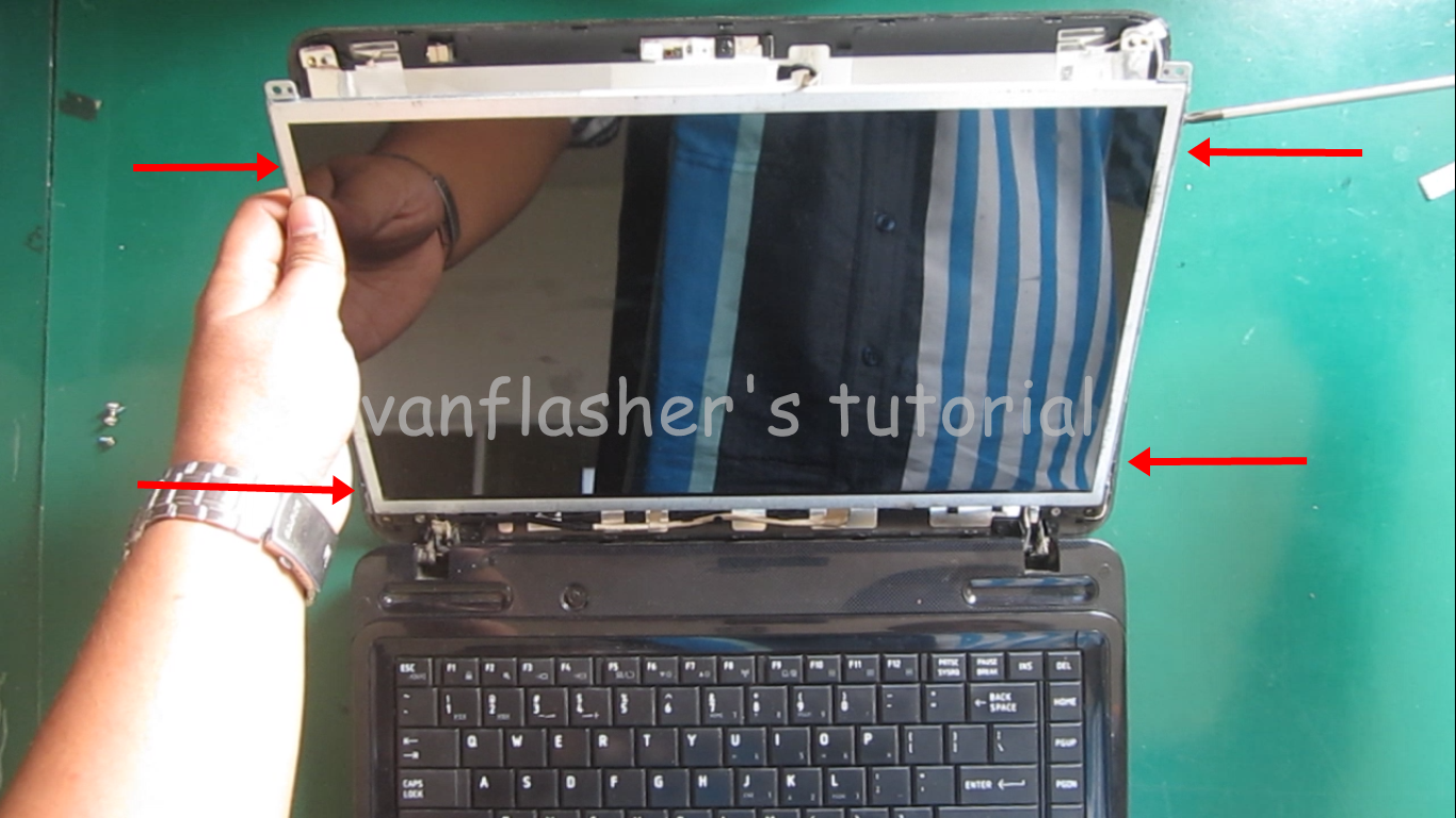 Cara Melepas Dan Mengganti Lcd Untuk Semua Jenis Dan Merk Laptop
