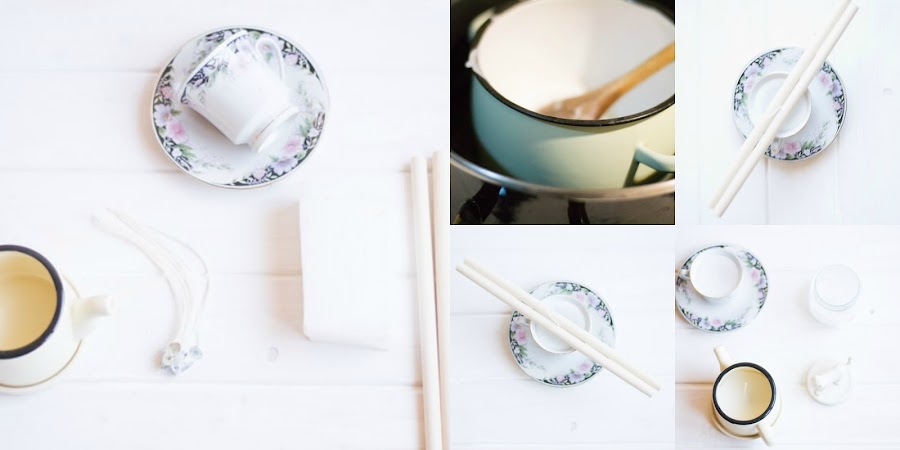 Cómo hacer velas diy