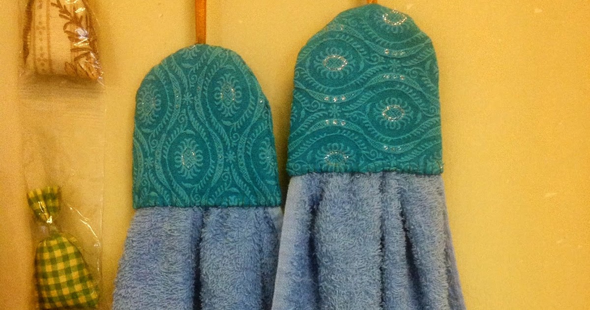 DIY Hanging Kitchen Hand Towels