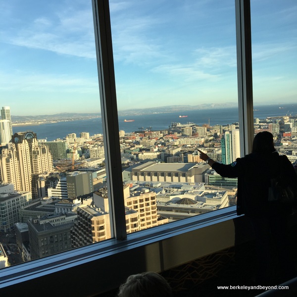 view from Cityscape Lounge in the Hilton San Francisco Union Square in San Francisco, California view from Cityscape Lounge in the Hilton San Francisco Union Square in San Francisco, California