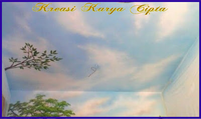 lukisan-awan-di-plafon