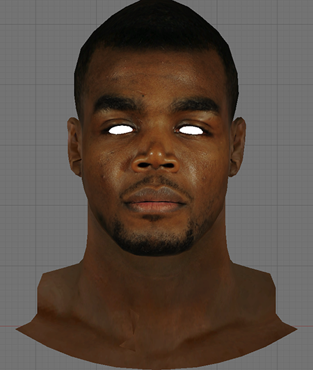 NBA 2K14 Paul Millsap Face Mod