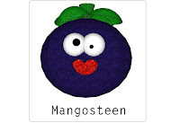 Mangosteen  Flashcard