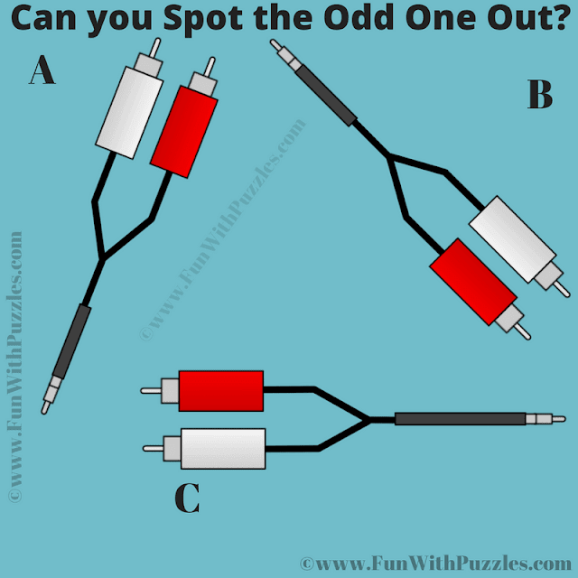 Quick Spot: Kids Odd One Out Picture Riddle | Picture Puzzle