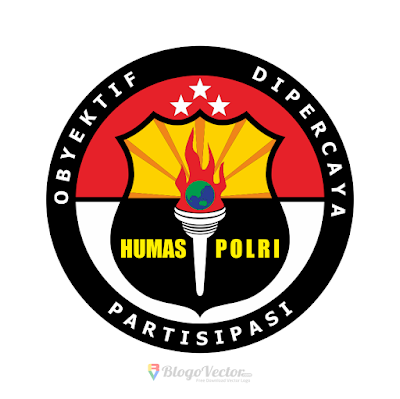 Divisi Humas POLRI Logo Vector