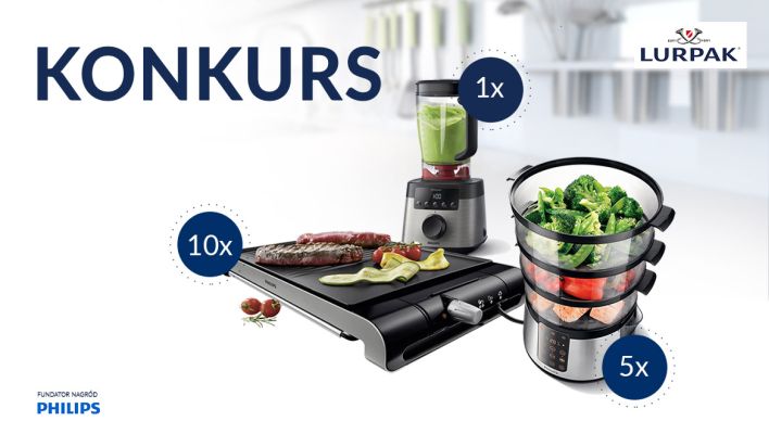 Wygraj Blender kielichowy Philips HR3868/00 Konkurs