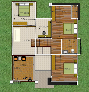 Model Desain Rumah Minimalis 3 Kamar Tidur 2 kamar Mandi Model Desain Rumah Minimalis 3 Kamar Tidur 2 kamar Mandi