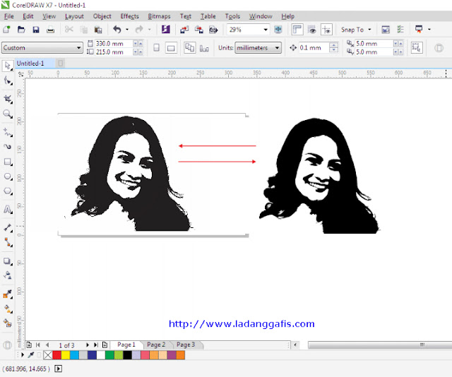 Cara Membuat Foto Bergaya Pop Art di Corel Draw X7 Cara Membuat Foto Bergaya Pop Art di Corel Draw X7