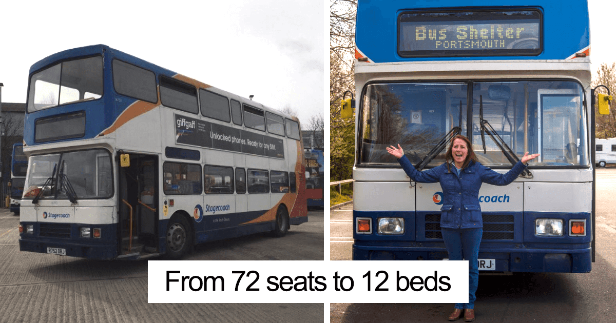 Two UK Women Turned A Double-Decker Bus Into A Shelter For Homeless, Proving The Amazement Human Generosity Can Bring