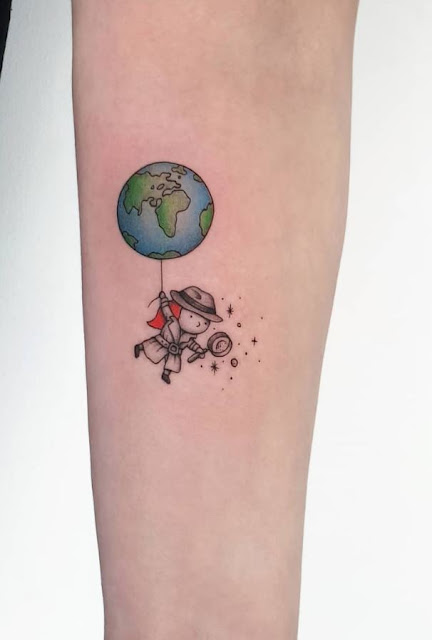 Mini tatuagens coloridas Mini tatuagens coloridas
