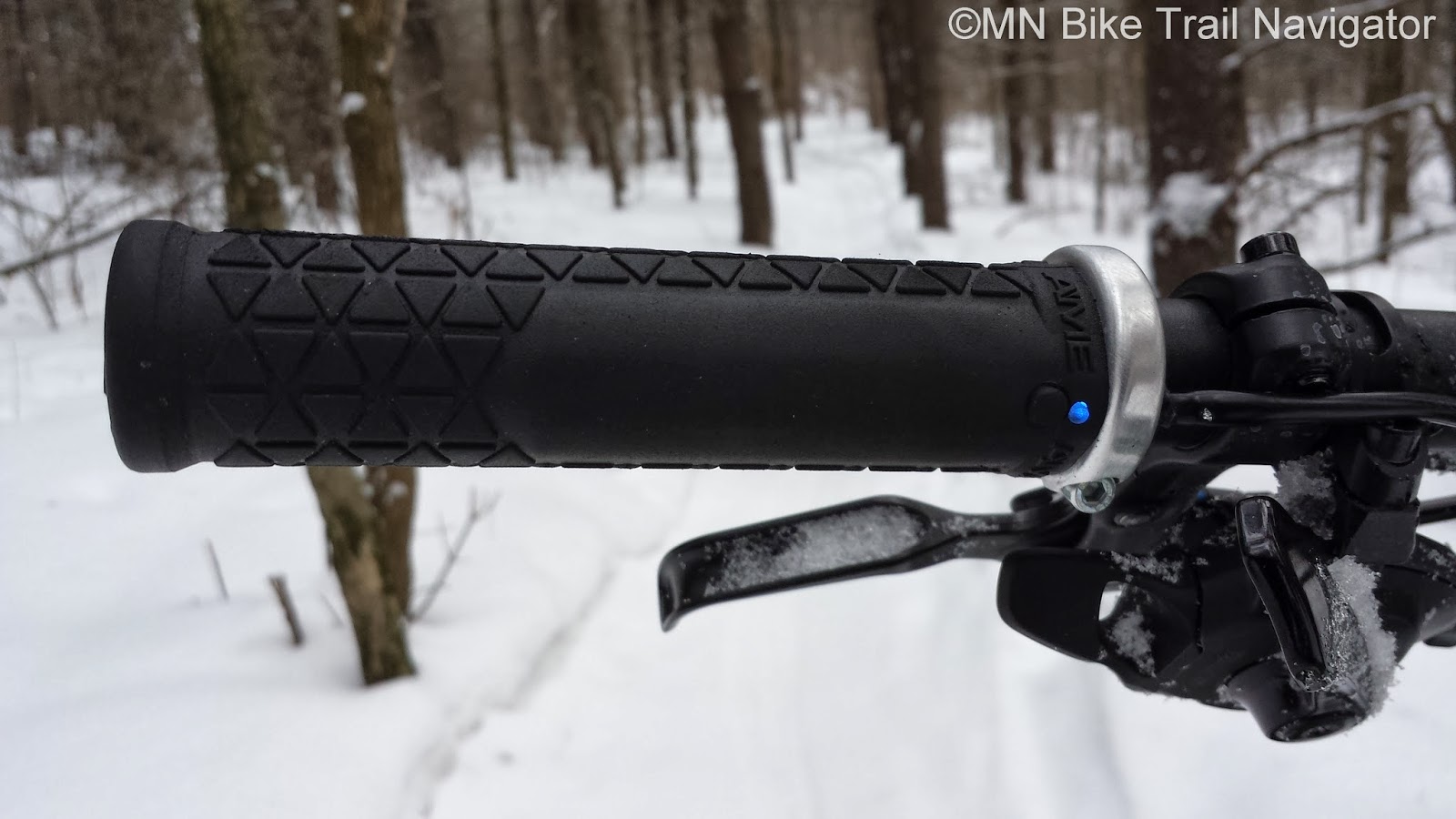 MN Bike Trail Navigator Product Review A'ME Ergo Tri Heated MTB Grips